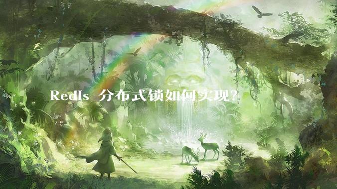 Redis 分布式锁如何实现？